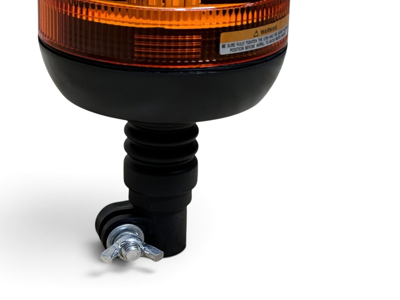 Світодіодна LED Мигалка з кронштейном, жовта на 3-режима на (12-24v)