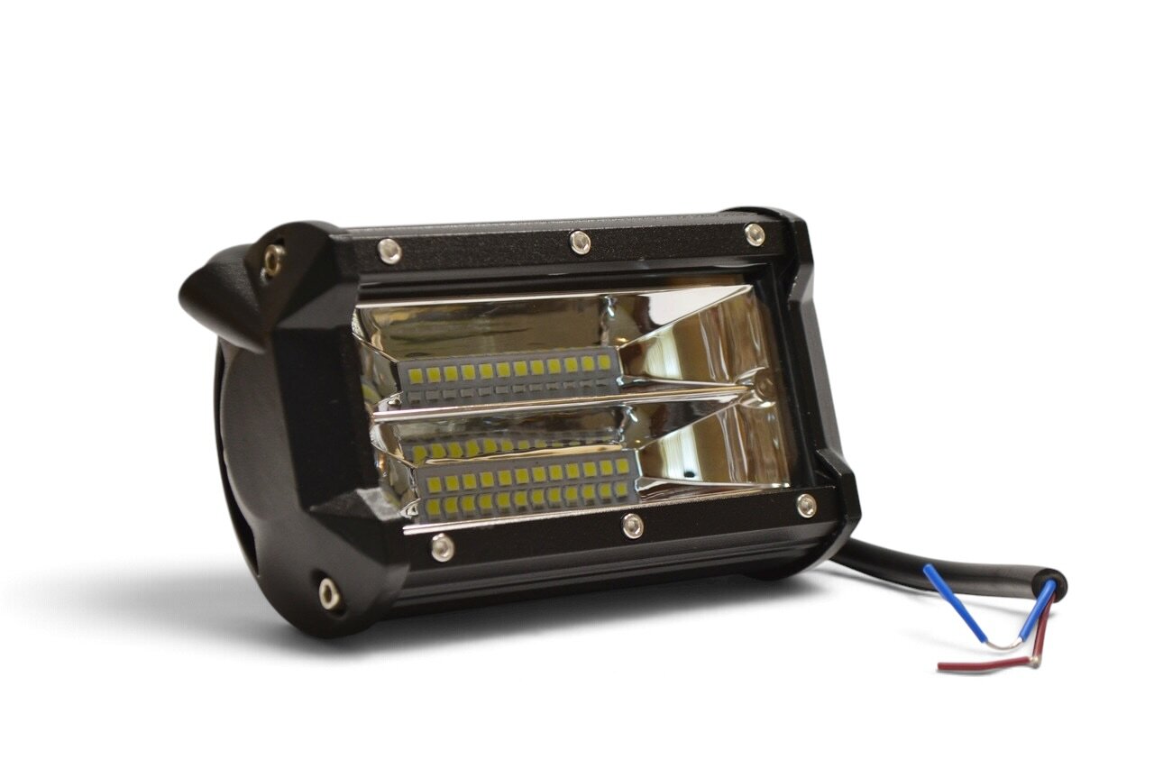 Світлодіодна LED фара 72Вт (світлодіоди 3w х24шт) (2504)