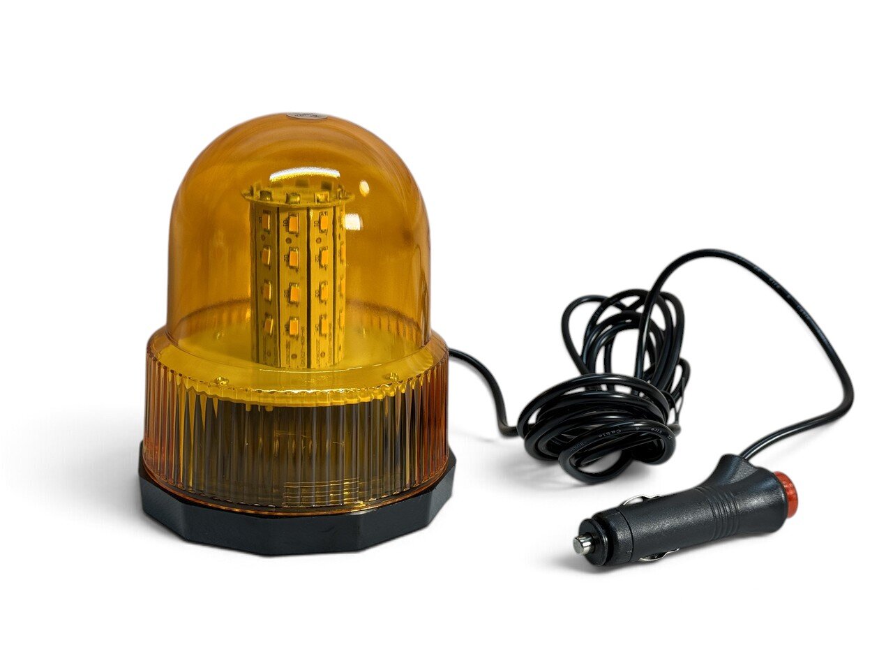 Маячок LED проблисковий 12В/24В, 40 LED діодів, магніт