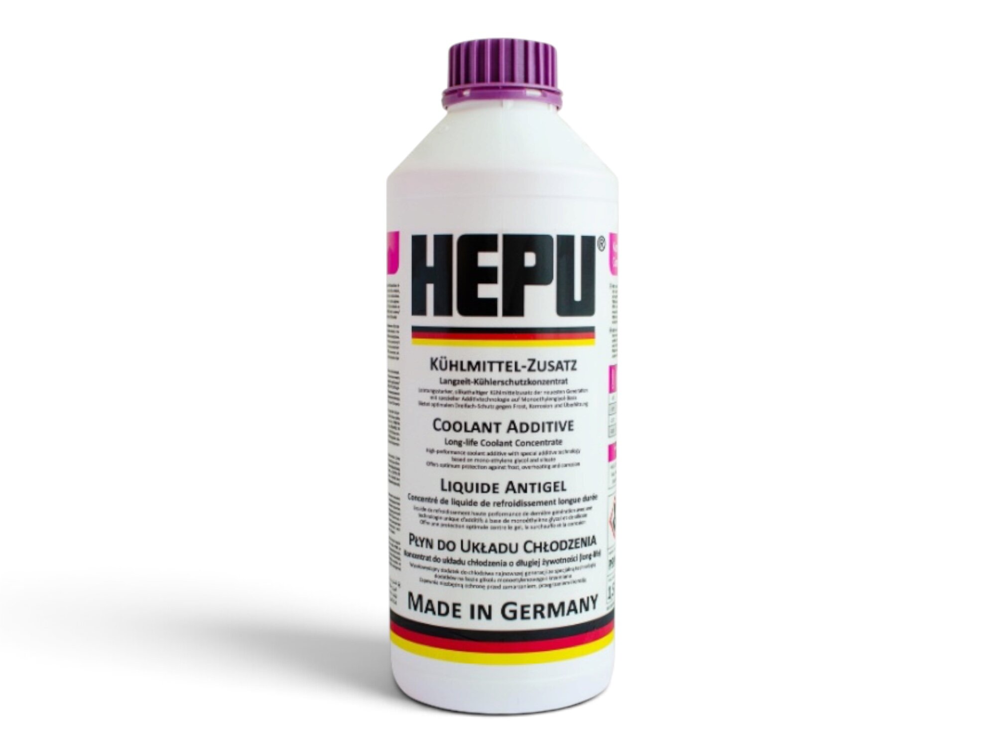 Антифриз фіолетовий 1,5л (Hepu) G12 EVO концентрат (1:1 -38°C) VAG TL-774-L P999-EVO12