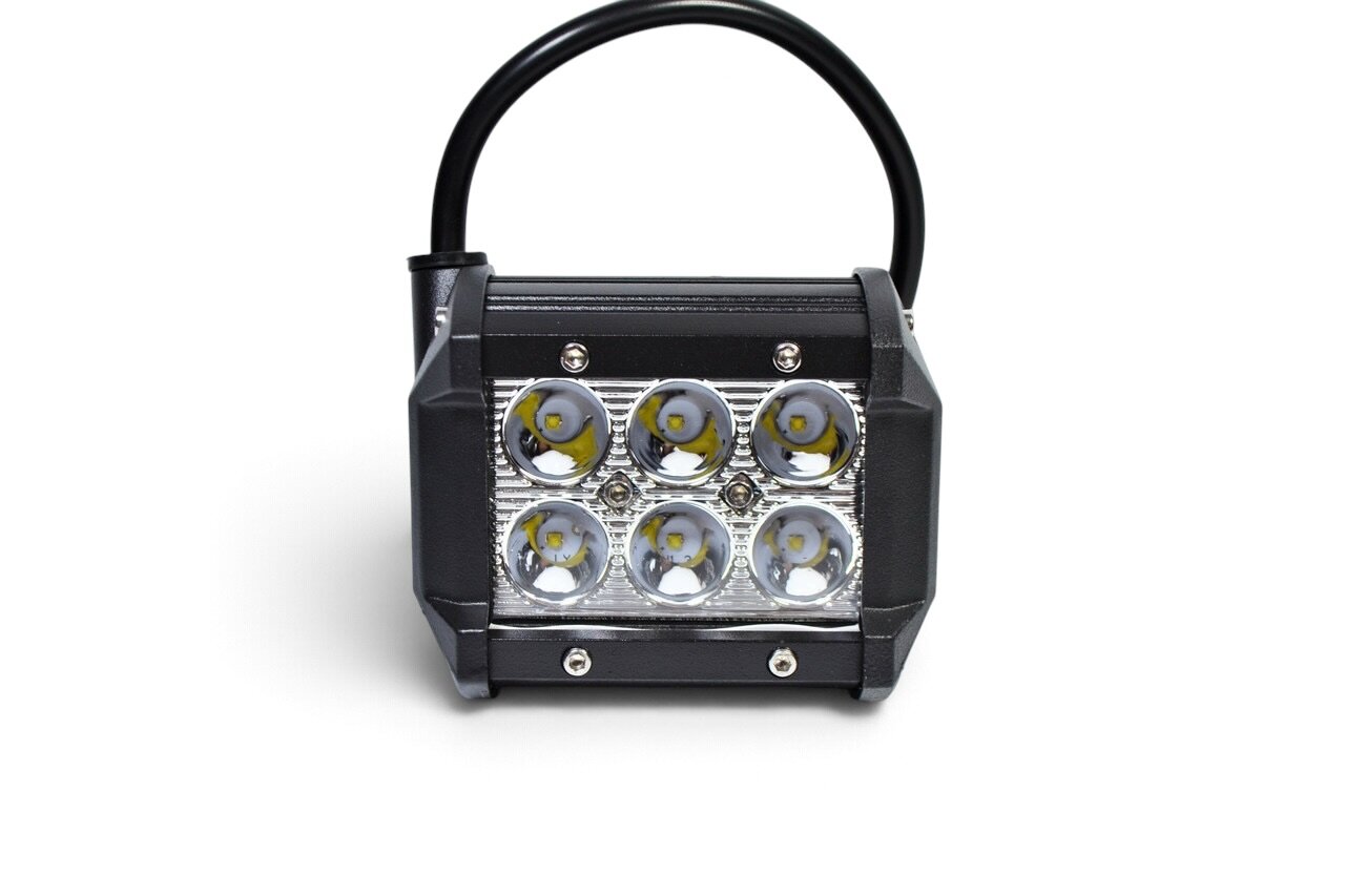 Світлодіодна LED фара 18Вт (світлодіоди 3w х6шт) Вузький промінь