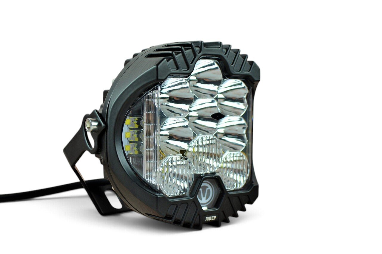 Фара LED кругла 81W 6000K Дальнє + ближнє світло (Ø16см* 6,5см)
