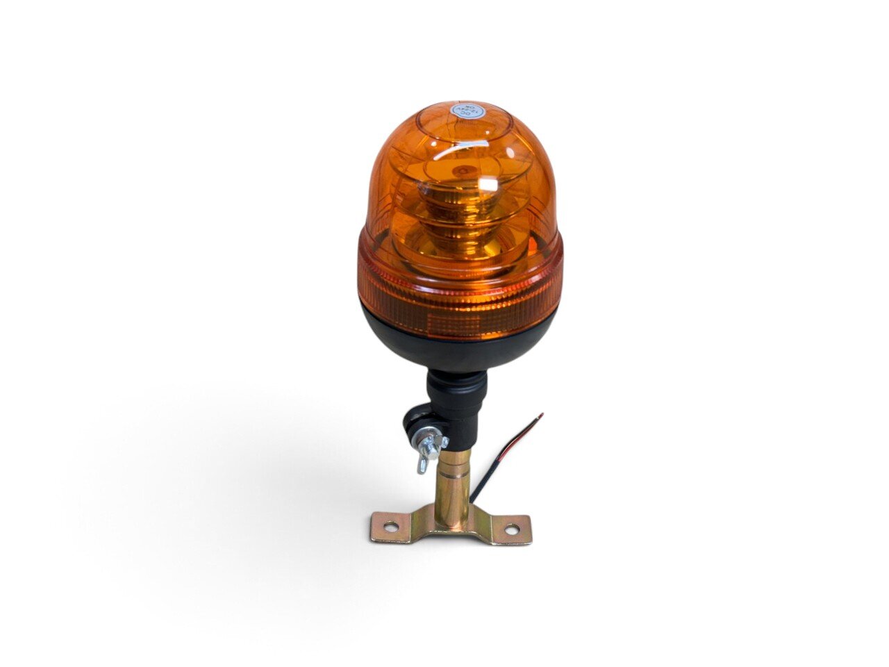 Світодіодна LED Мигалка жовта з кронштейном на 3 режима на (12-24v)