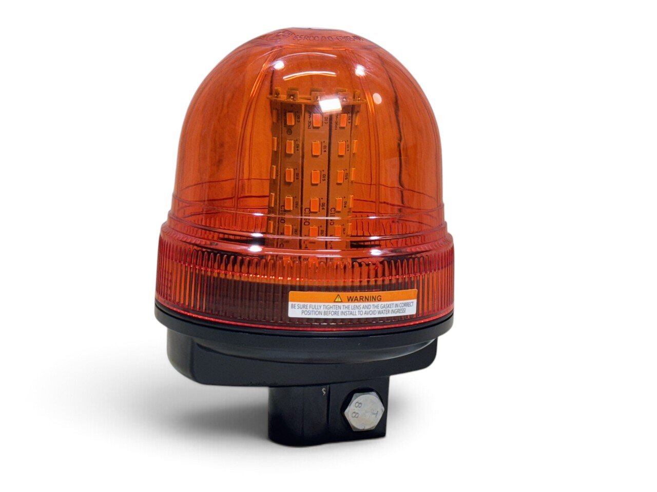 Світодіодна LED Мигалка жовта на 3-режима на 12-24V