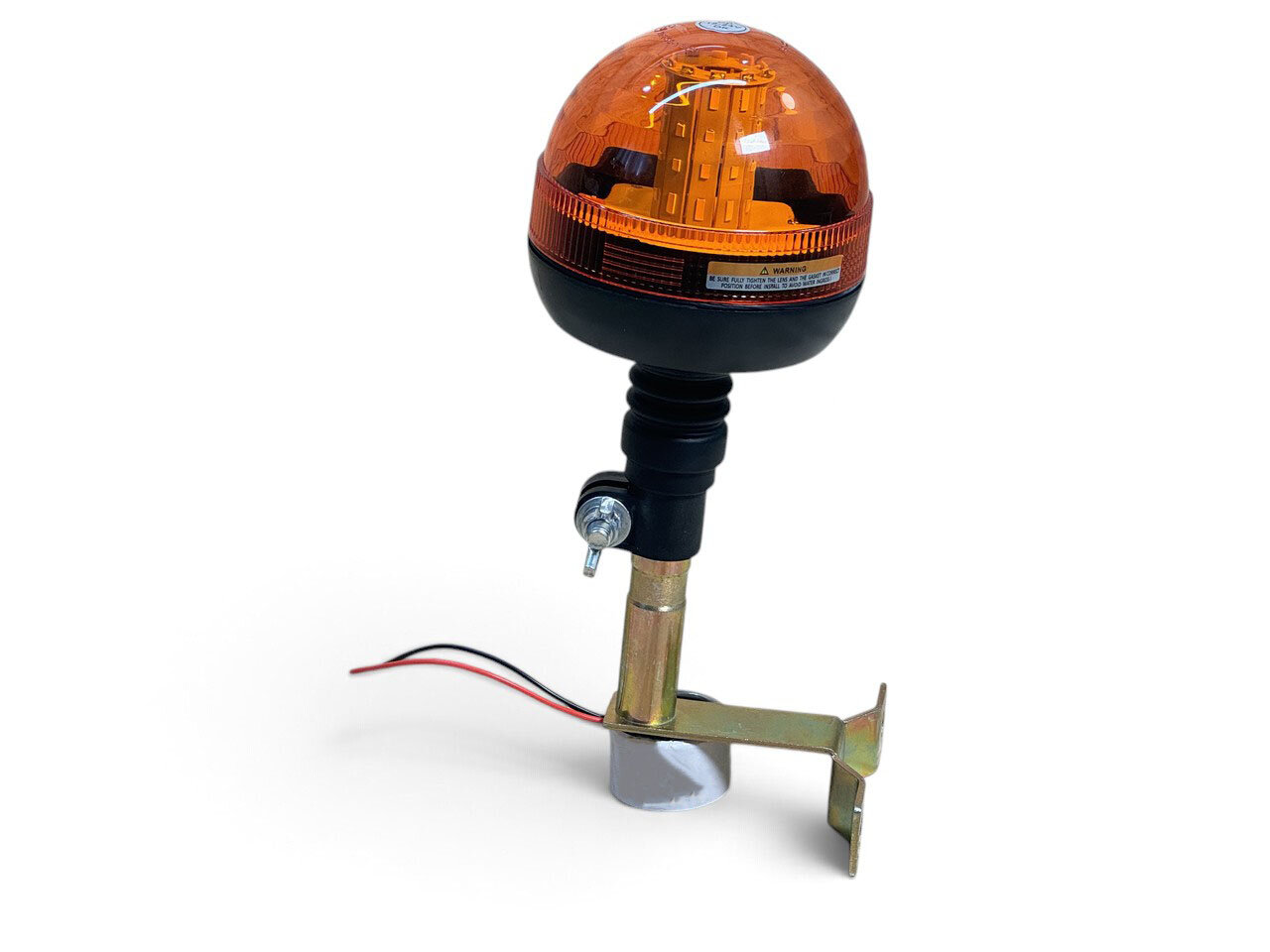 Світодіодна LED мигалка з кронштейном (жовта на 3-режима на 12-24v)