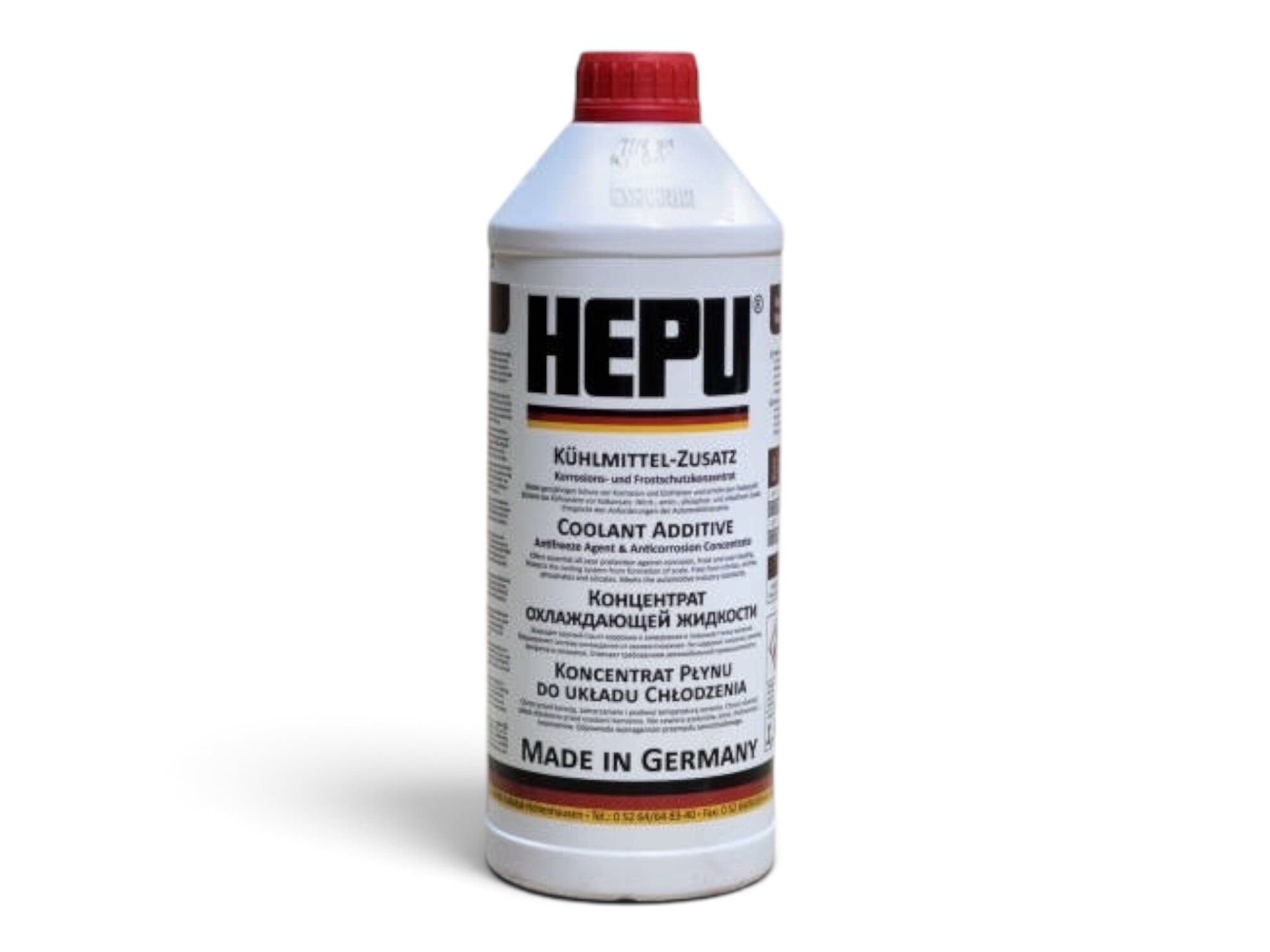 Антифриз красный 1,5л Hepu G12 концентрат