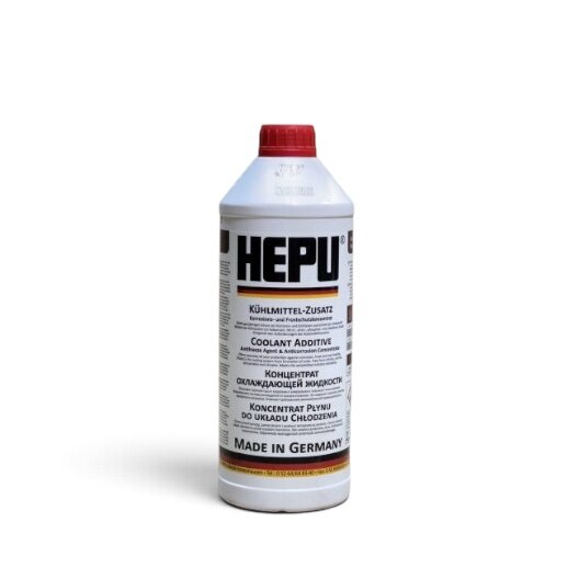 Антифриз червоний 1,5л Hepu G12 концентрат