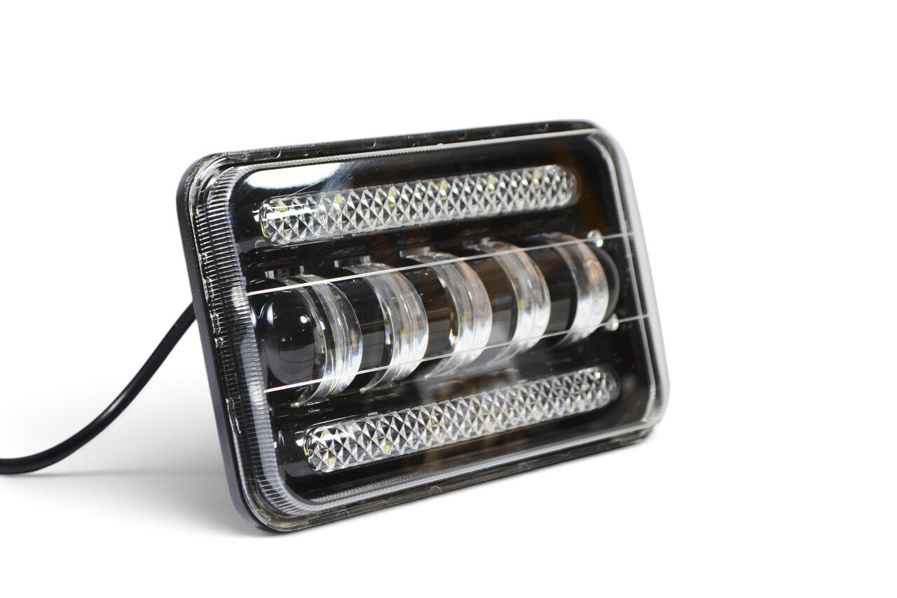 Світлодіодна фара ближнього світла AllLight 41B - 50W ДХО, з чіткою світлотіньовою межею