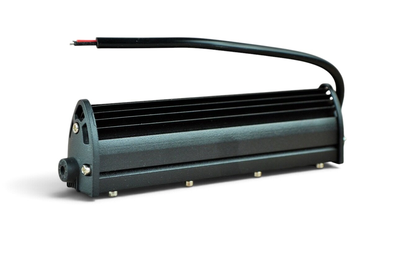 Фара LED прямокутна 20W (плоска) (2 діода) (chip COB-D1) (2 діода) (18.5 см х 5см х 3 см)