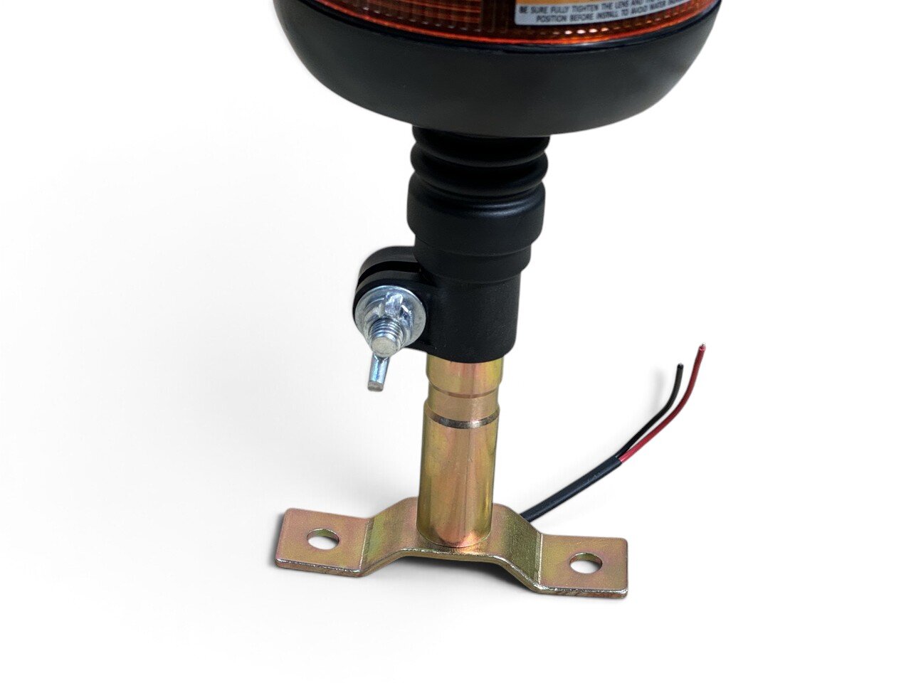 Світодіодна LED Мигалка з кронштейном, жовта на 3-режима на (12-24v)