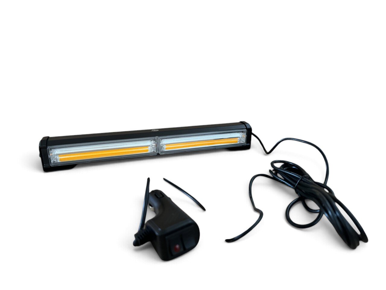 LED балка стробоскоп жовта 2 секції (30 см, 2P-COB)