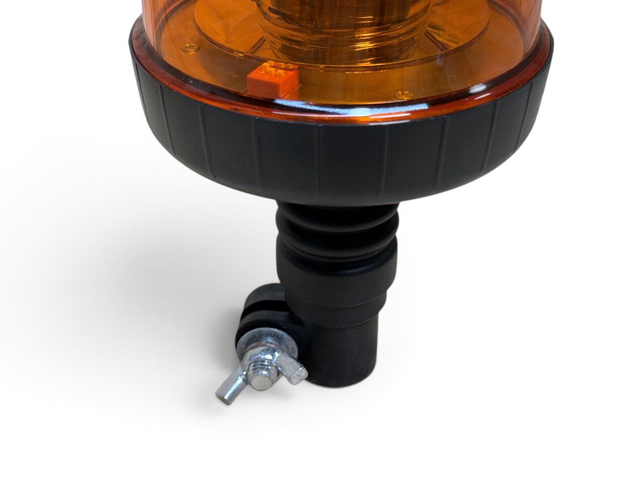 Світодіодна LED Мигалка жовта з кронштейном на 3 режима на (12-24v)