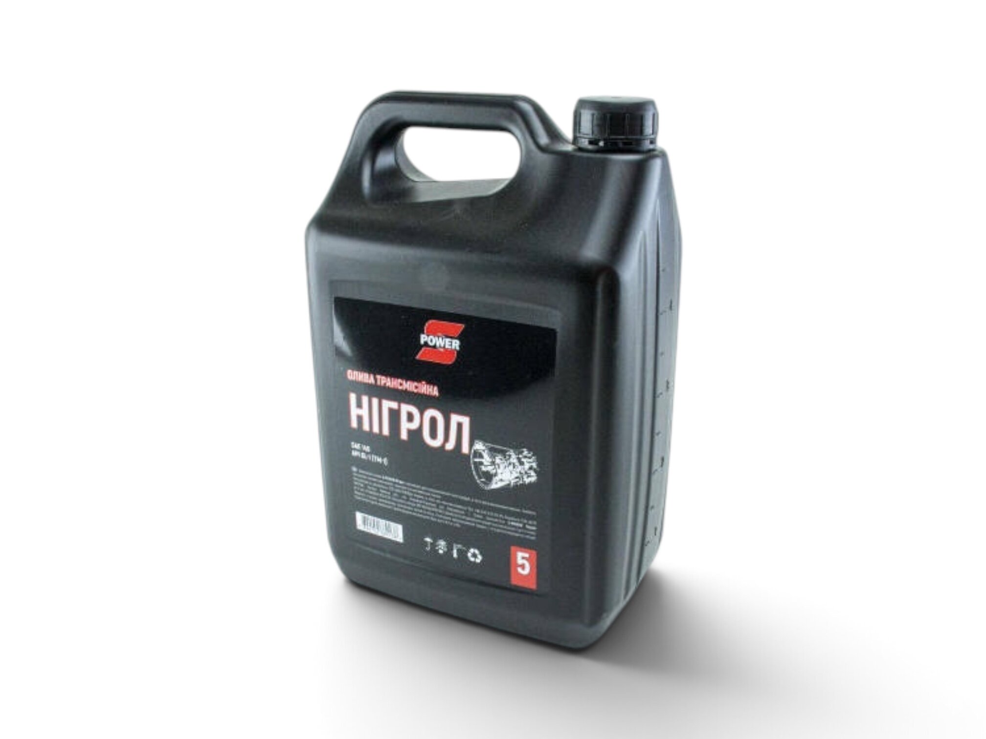 Масло трансмиссионное нигрол S-Power 5л