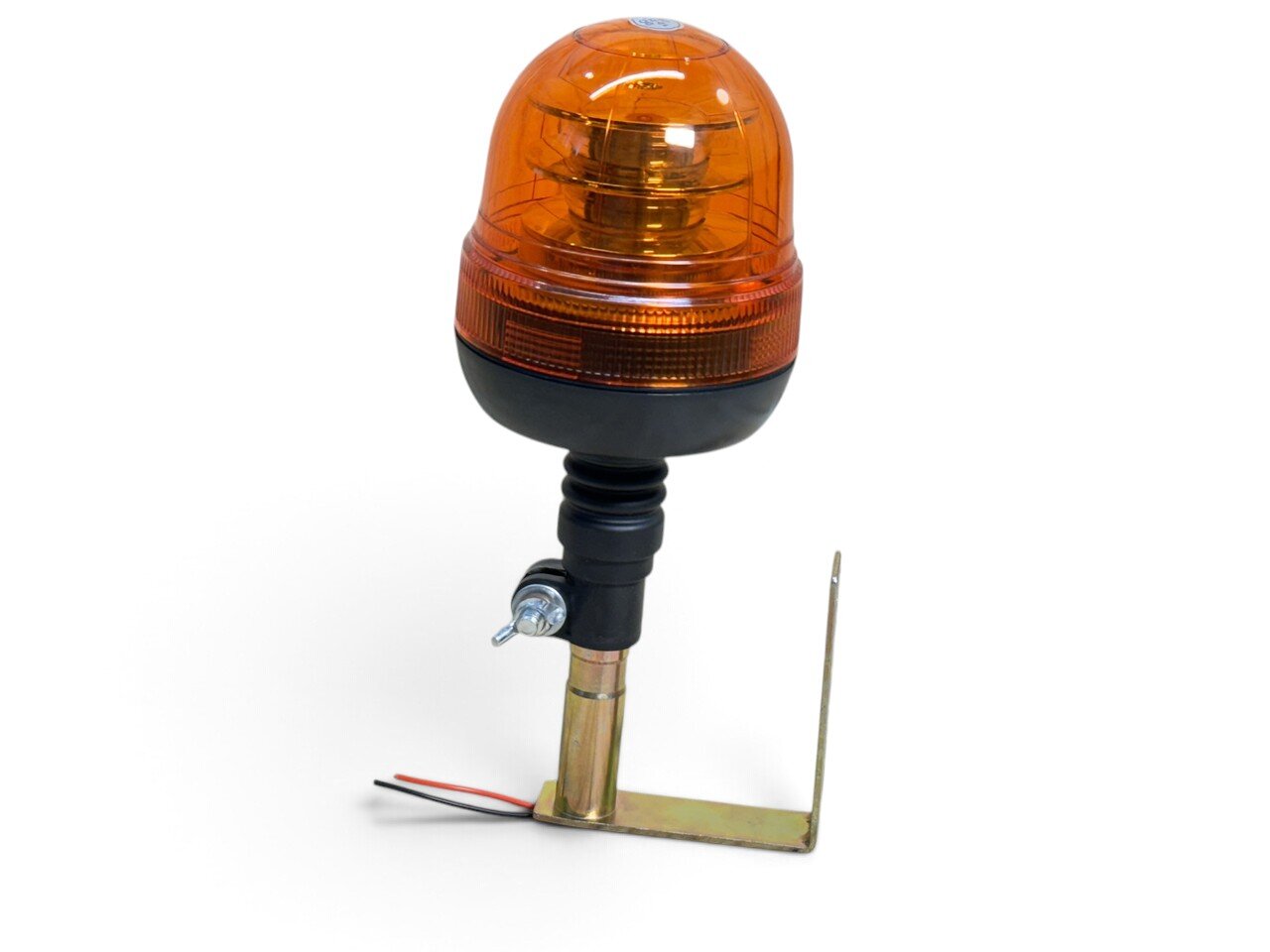 Світодіодна LED Мигалка жовта з кронштейном на 3 режима на (12-24v)