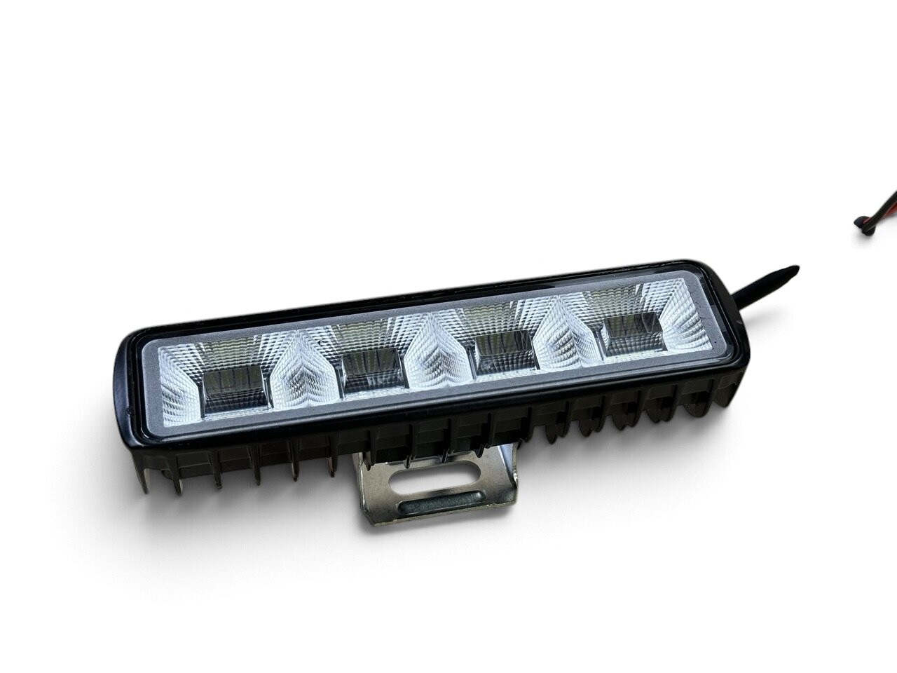 LED фара 48Вт прямокутна (кобміноване світло) H-4F-32