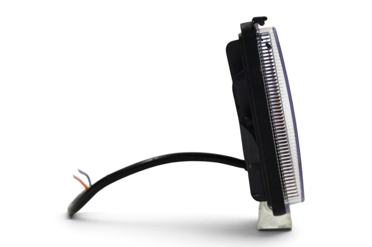 Фара LED прямокутна 204W 6000K (68 діодів) (ближній + дальний + стробоскоп жовтий)