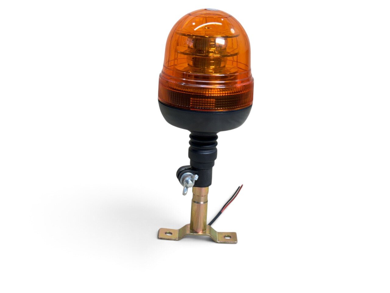Світодіодна LED Мигалка жовта з кронштейном на 3 режима на (12-24v)