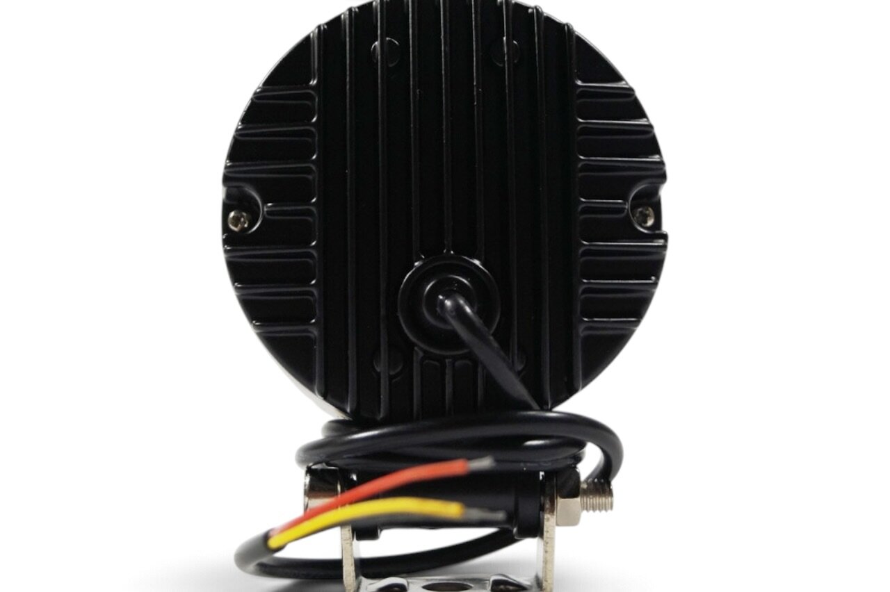 LED фара 20Вт (20RW) кругла з ДХО з чіткою світлотіньовою межею