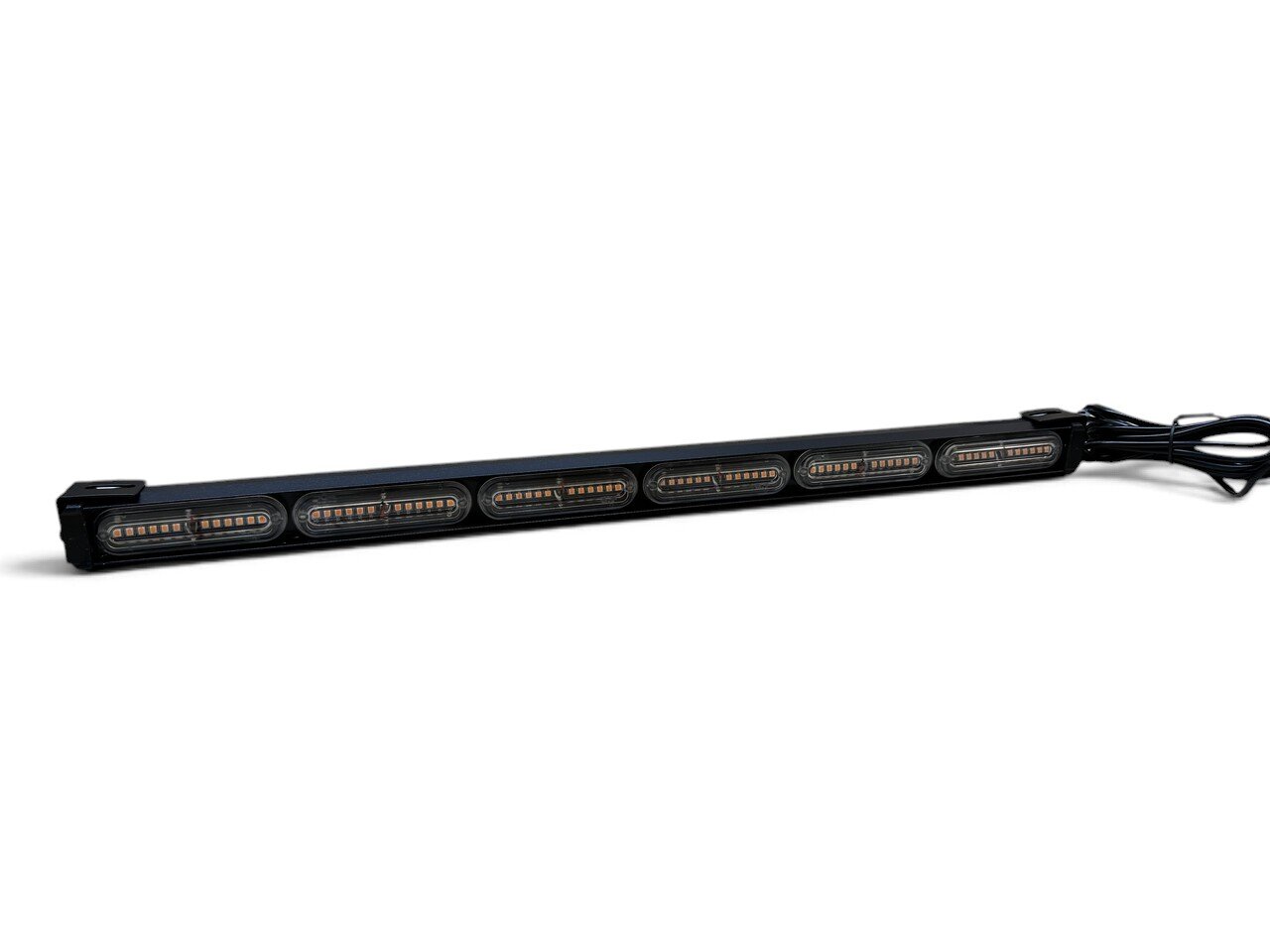 LED балка стробоскоп на дах 75W, мигалка жовте світло, прикурювач 12-24В (66см*5см*4см)