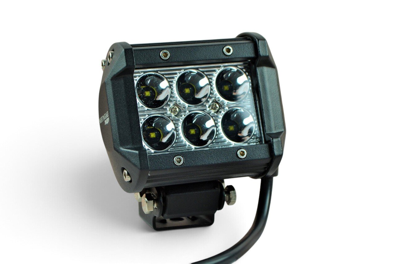 Світлодіодна LED фара 18Вт (світлодіоди 3w 6шт) Вузький промінь