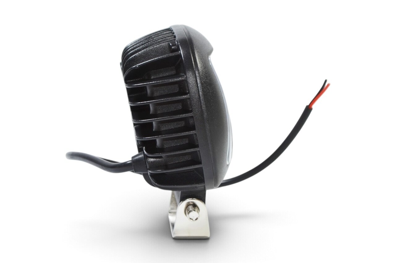 LED фара 45Вт Квадратна (Black)Два режими, (Білий + Жовтий) з чіткою світлотіньовою межею з ДХО