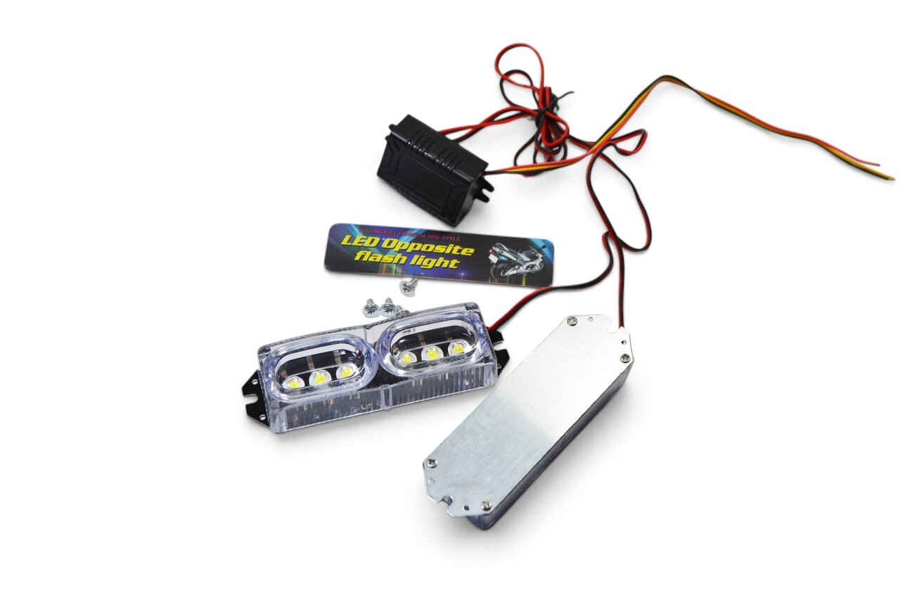 Стробоскоп Lux tar (ZW-320W, комплект 2 штуки, білий стробоскоп)