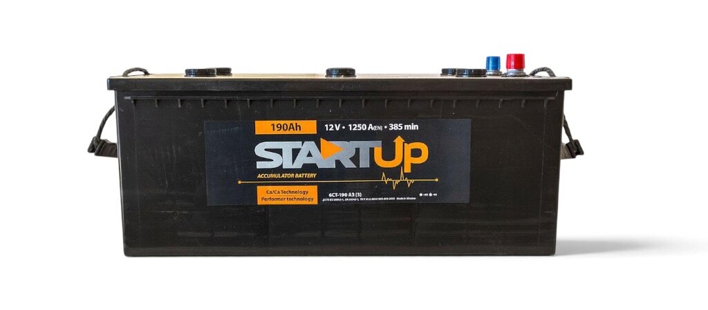 Акумулятор STARTUP 190 Ач 1250А