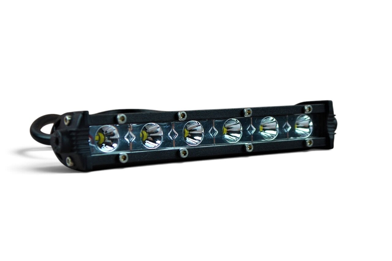 Світлодіодна LED фара 18Вт (світлодіоди 3w х6шт) (Ближній)