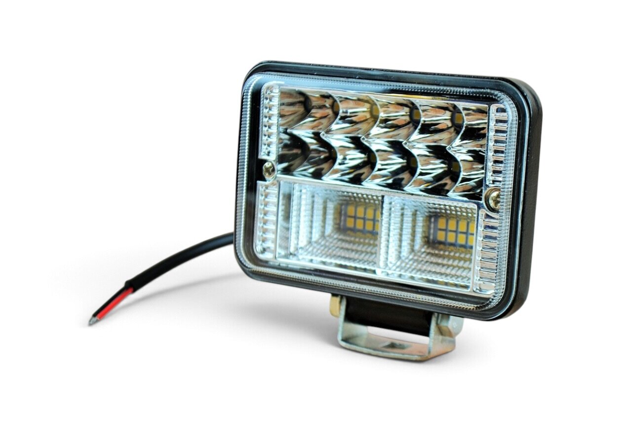 Фара LED прямокутна 78W 6000K (26 діодів) (11см х 10см х 6.5см)