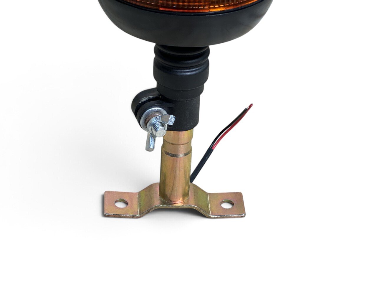 Світодіодна LED Мигалка жовта з кронштейном на 3 режима на (12-24v)