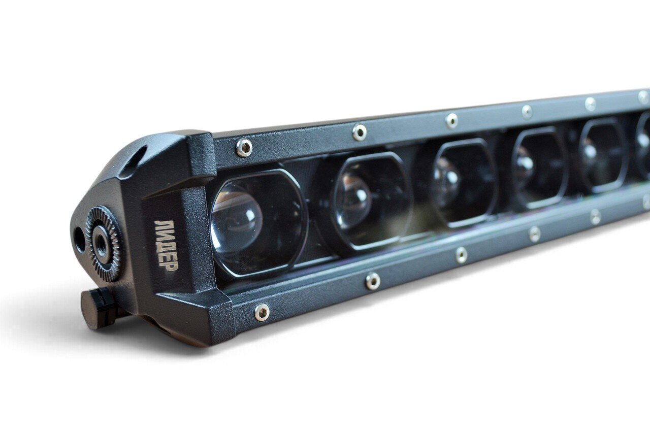 Світлодіодна LED балка Q-252 (252вт, 101 см) ближній + дальний
