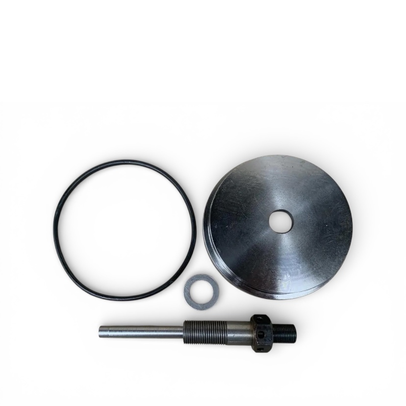 Комплект переобладнання центрифуги під змінний масляний фільтр (плита+штуцер) СМД-18-22