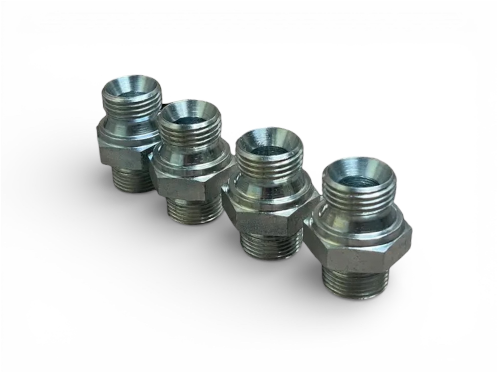 Штуцер дозатора (комплект 4 шт.) (М20х1.5-М20х1/2) Ф80-3407134