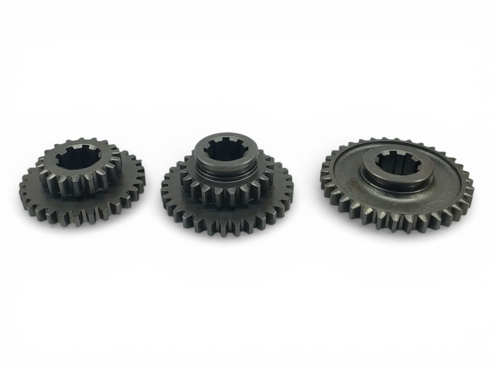 Комплект шестерен вторинного (верхнього) валу КПП ЮМЗ (3 штук)