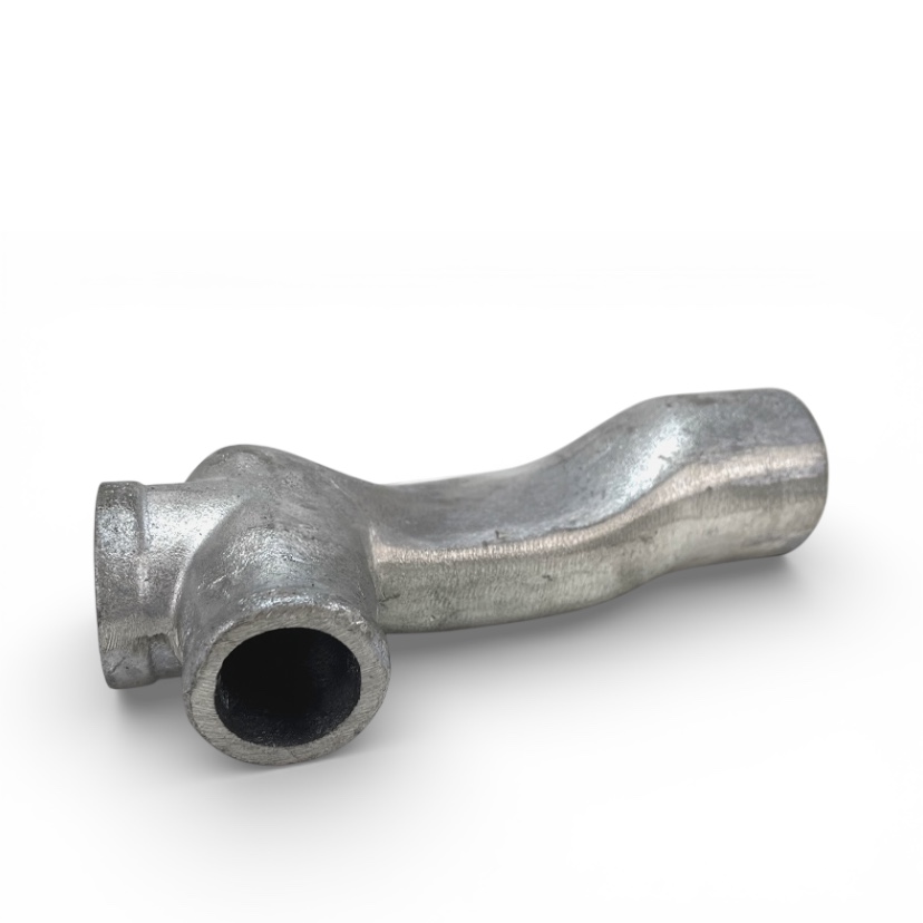 Патрубок радиатора ЮМЗ (М22*1,5, под обогреватель) 45-1301177-Б