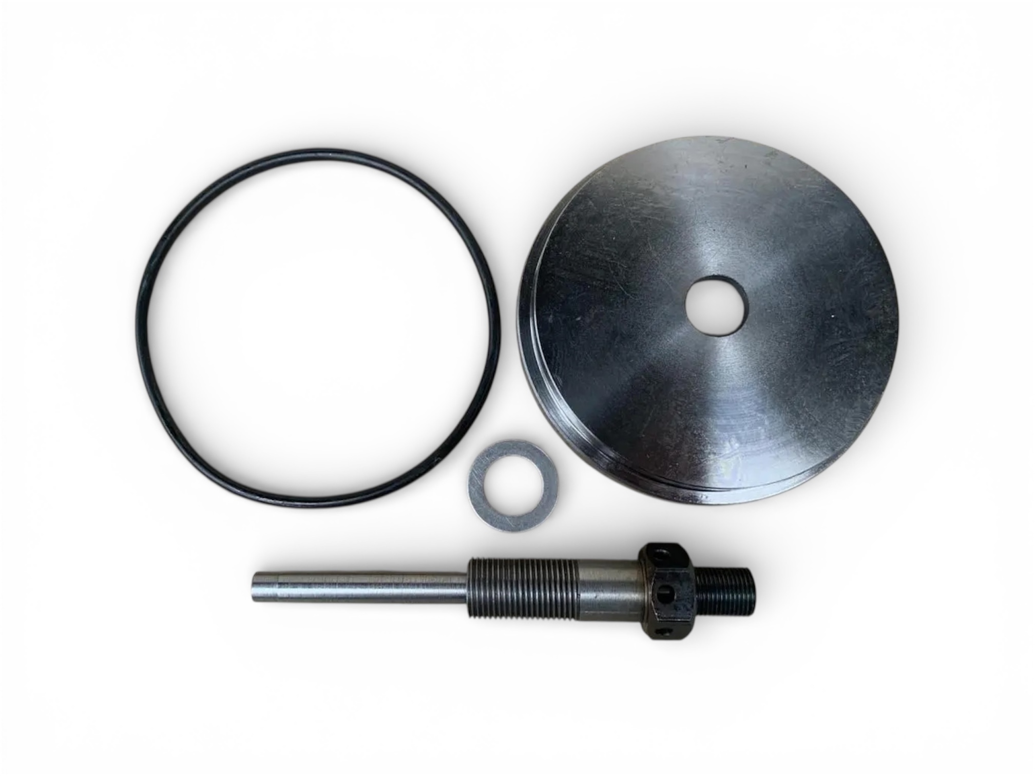 Комплект переобладнання центрифуги під змінний масляний фільтр (плита+штуцер) СМД-18-22