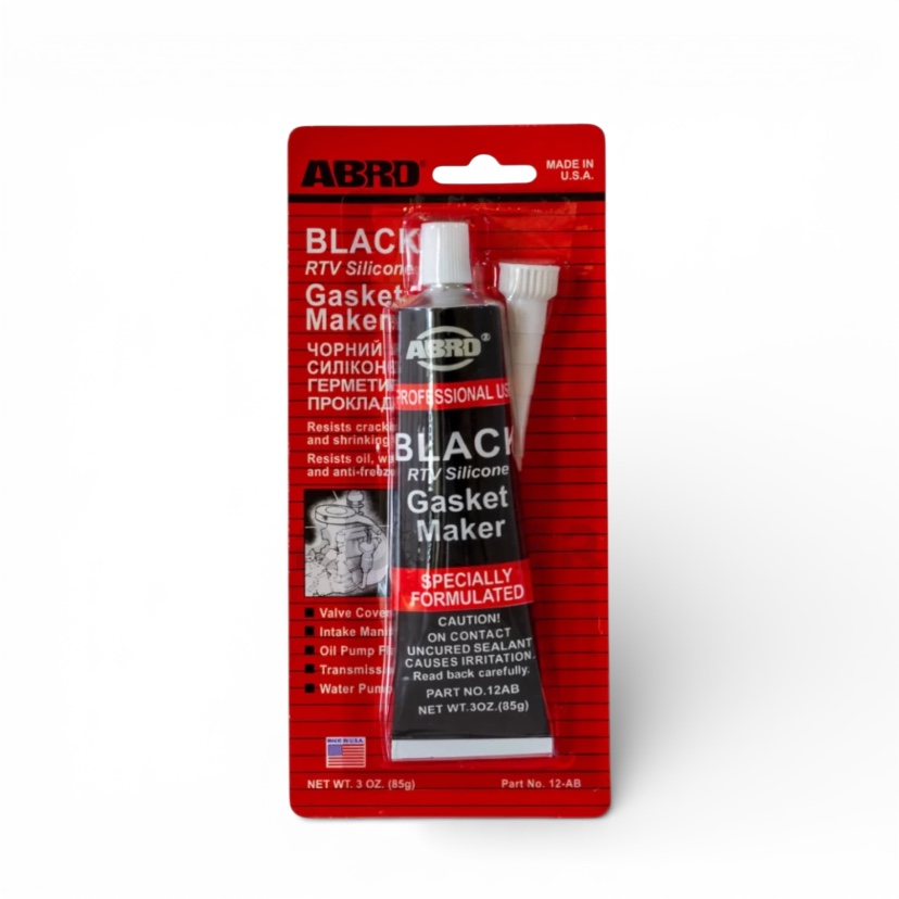 Герметик прокладок Abro 85гр черный AB-12