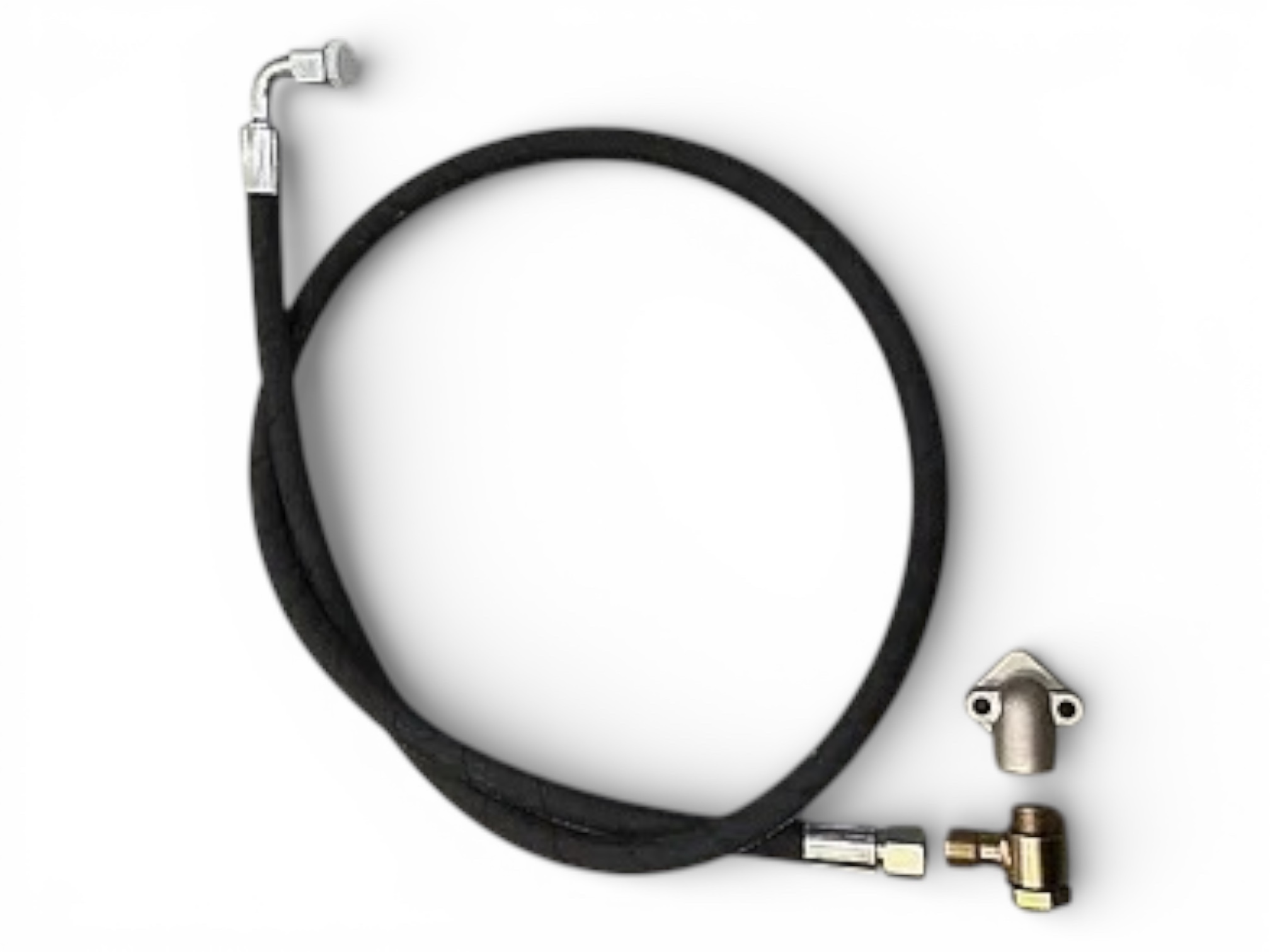 Маслопровод радиатора (резиновый, длина - 1,0 м) с подключением 45-1405100