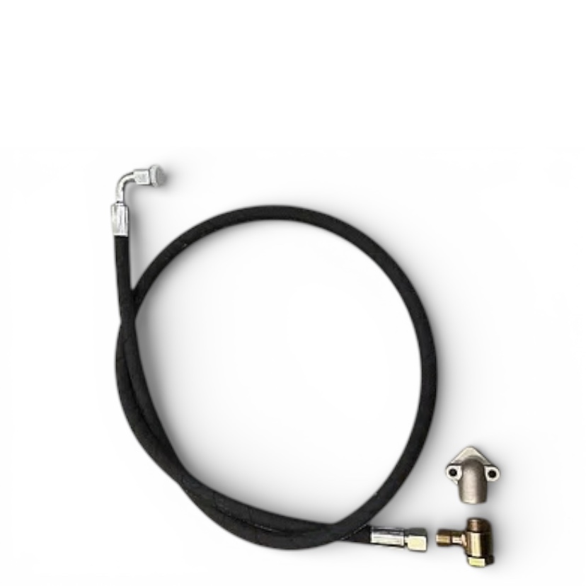 Маслопровод радиатора (резиновый, длина - 1,0 м) с подключением 45-1405100