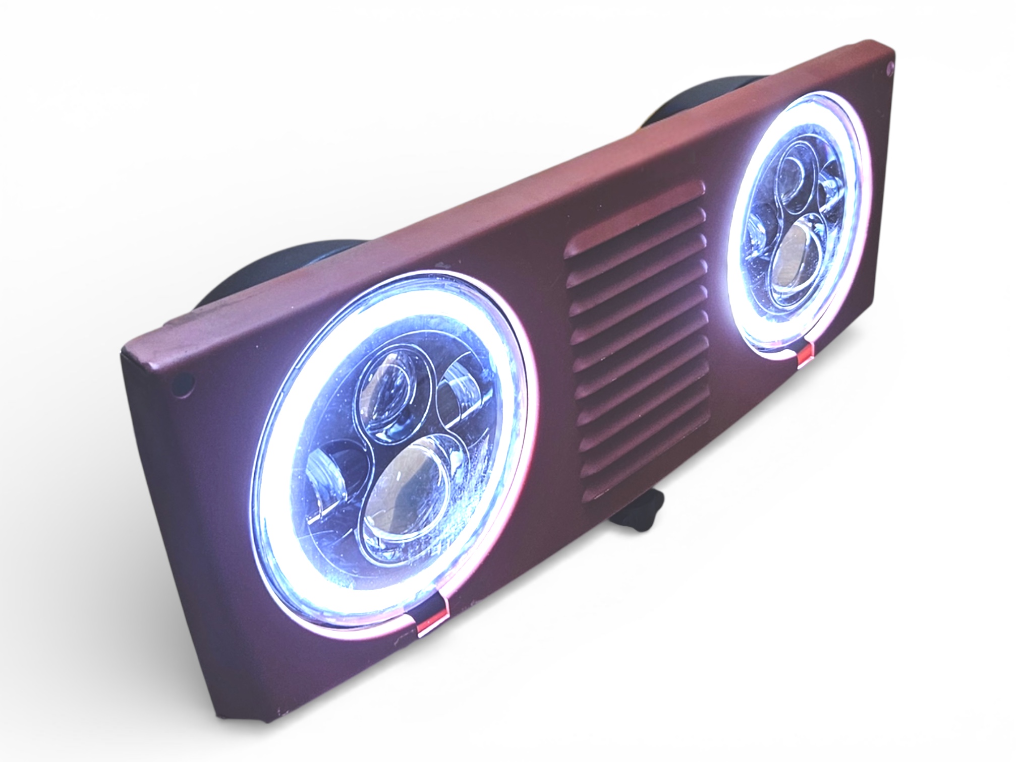 Панель капота ЮМЗ з фарами LED 7-дюймів (ближній дальній ДХО) 8274-8401150Л СБ