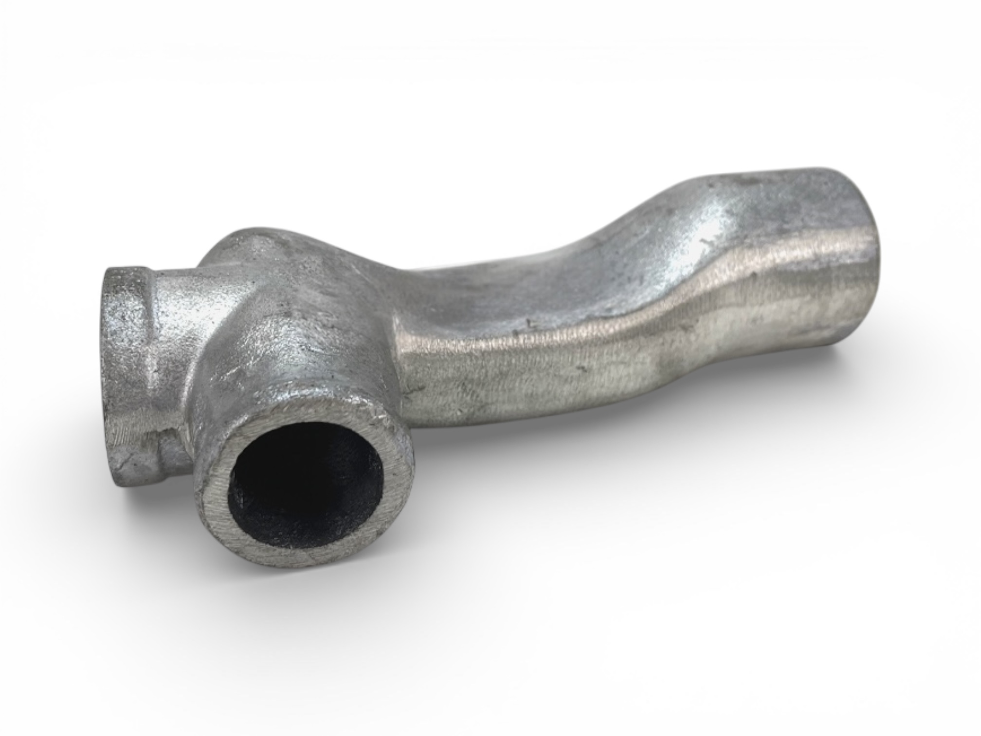 Патрубок радіатора ЮМЗ (М22*1,5 під обігрівач) 45-1301177-Б