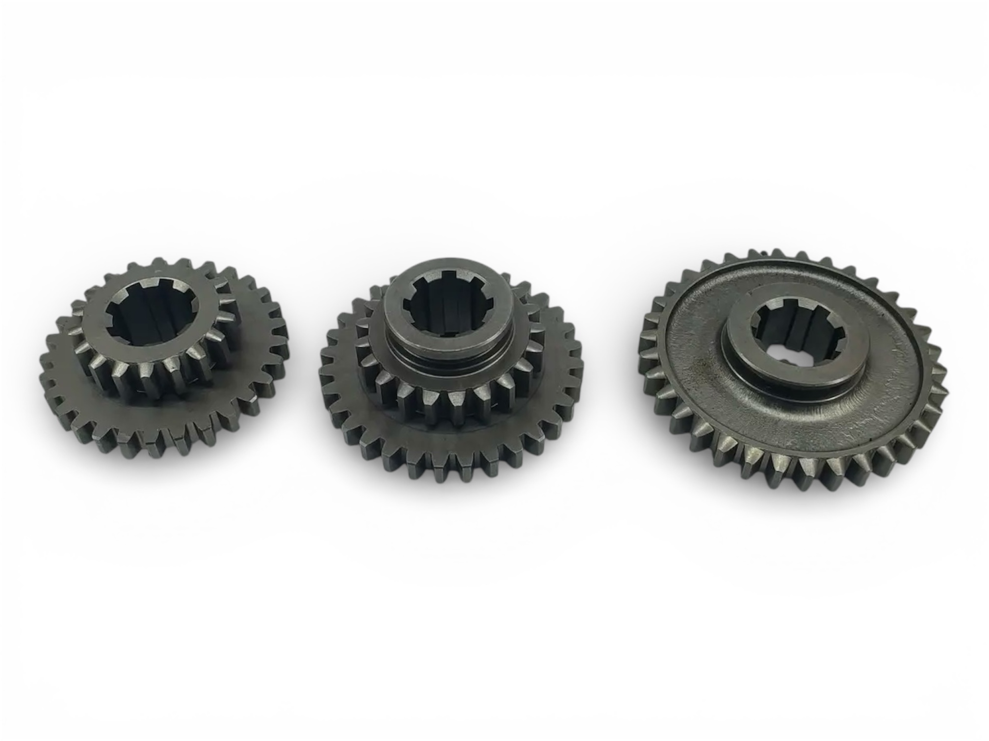 Комплект шестерен вторинного (верхнього) валу КПП ЮМЗ (3 штук)