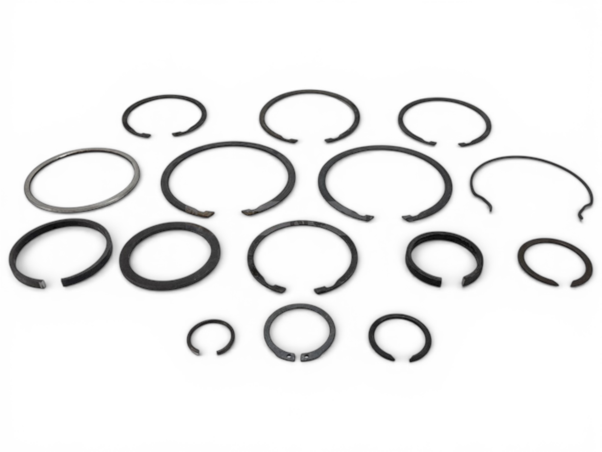 Комплект стопорних та регулювальних кілець КПП ЮМЗ