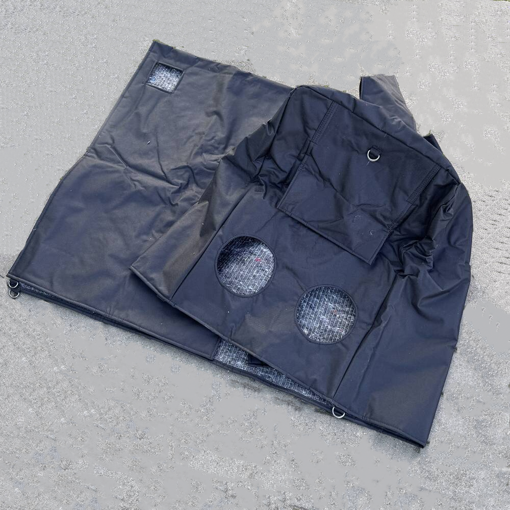 Утеплительный чехол капота МТЗ 80/82 (под круглые фары)